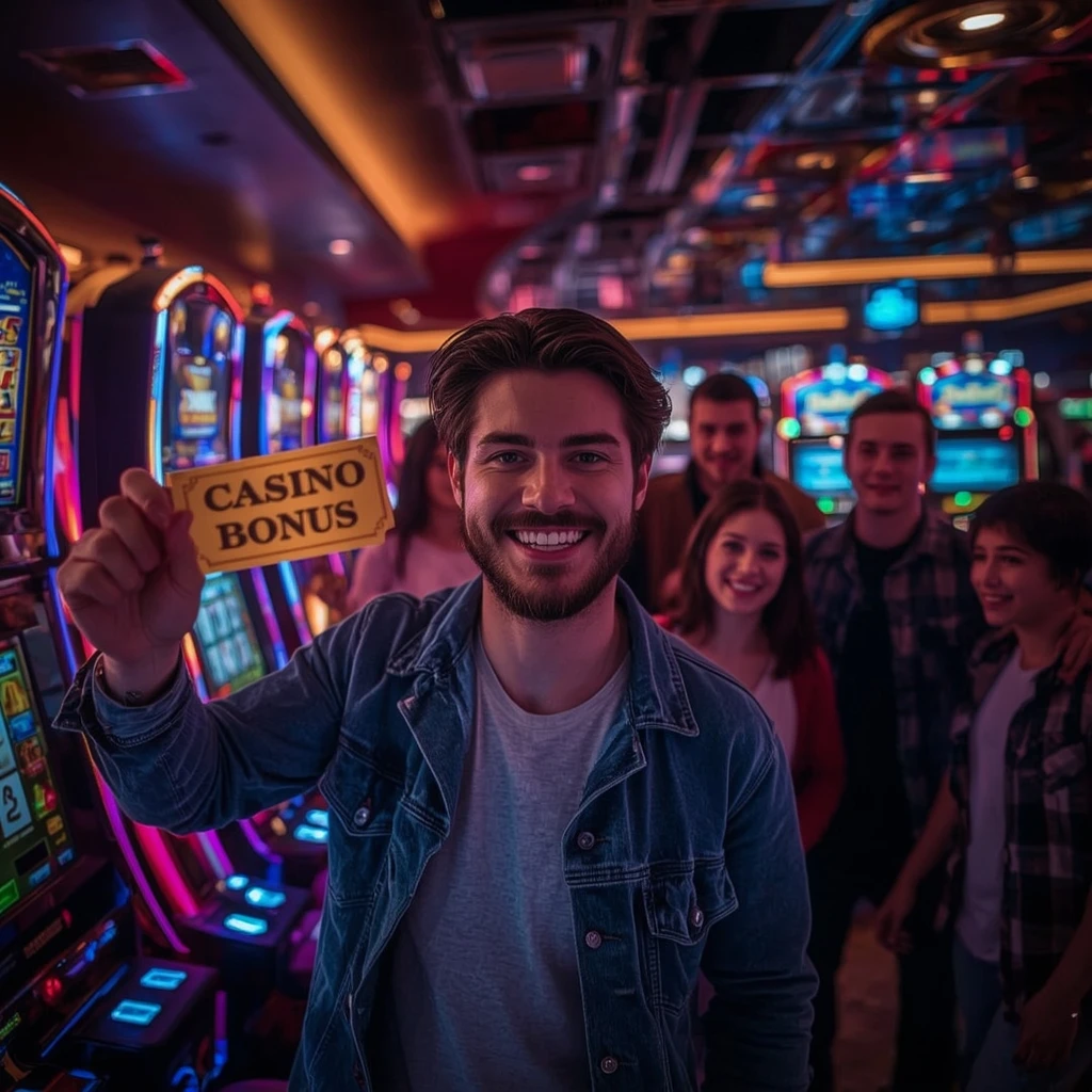 una persona con un bonus del casinò VERDE CASINO