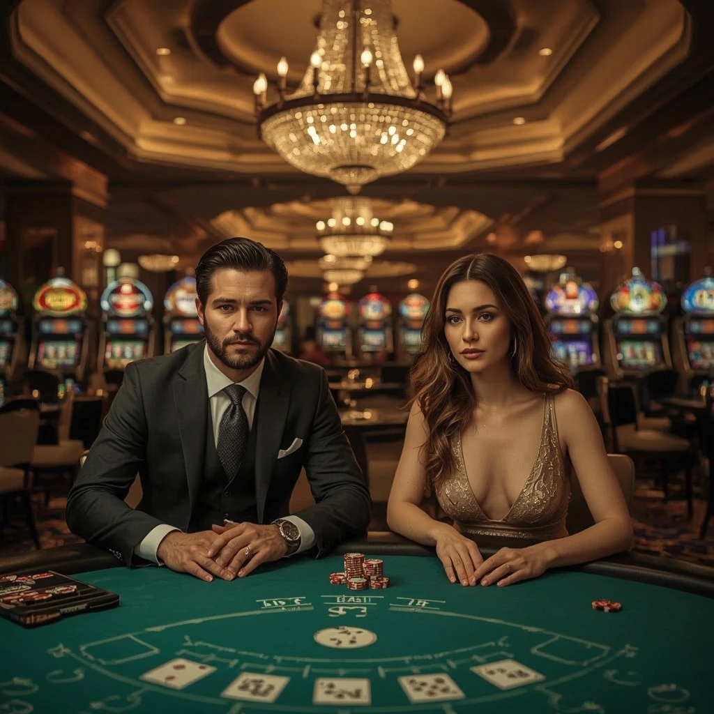 Due giocatori di poker al VERDE CASINO